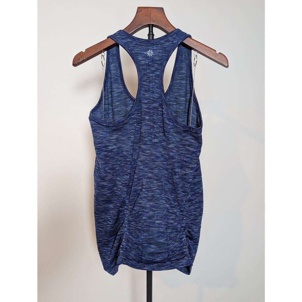 Athleta Fastest Track Racerback Tank - Blue Spacedye - Picture 2 of 5